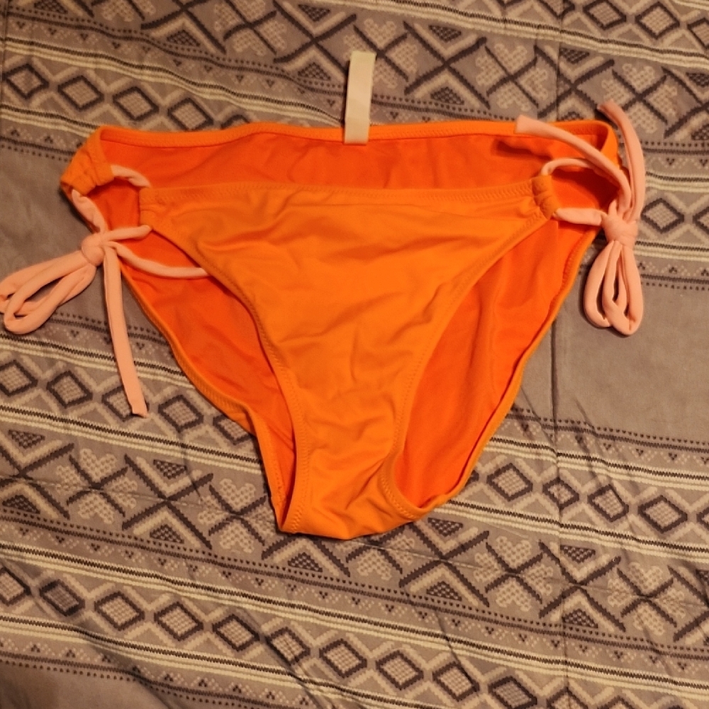 Victoria's Secret Vibrant Orange Bikini Bottom Never Used